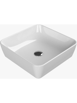 Turkuaz Seramik Cerastyle One 46X46CM Tezgah Üstü Çanak Lavabo