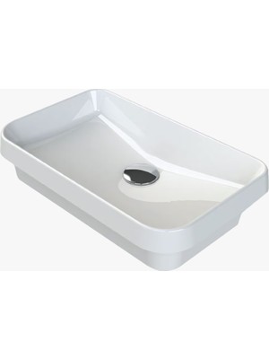 Cerastyle Grand 49 x 30 Tezgah Üstü Çanak Lavabo