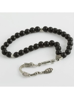 İsmiyle Al Mat Onix Doğaltaş Tesbih 8 mm