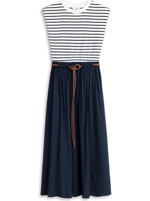 Twist Çift Parça Görünüm Vatkalı Elbise TS1260002421015