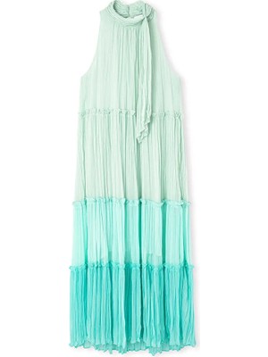 İpekyol Degrade renk geçişli şifon elbise IS1260002341013