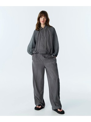 Twist BÜZGÜLÜ WIDE LEG PANTOLON TS1260003237005