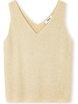 İpekyol Hotfix baskılı lurex iplikli triko IS1260050103018