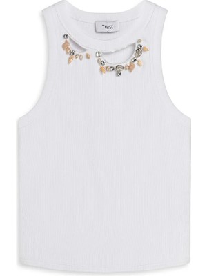 Twist DENİZ KABUĞU AKSESUARLI TİŞÖRT TS1260070133018