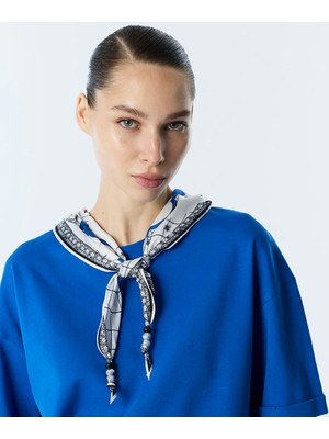 Twist Çıkarılabilir Fularlı Tişört TS1260070216020