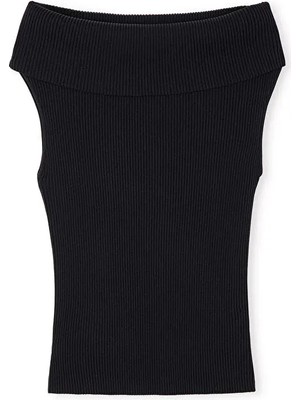 İpekyol Omzu açık ribanalı triko IS1260050109001