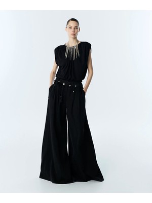 Twist Püsküllü Kemerli Pantolon TS1260003221001