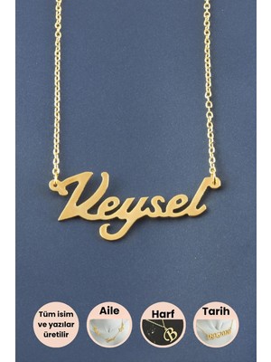 İsmiyle Al Veysel Isimli Kolye