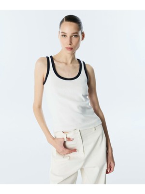 Twist KONTRAST BİYELİ TİŞÖRT TS1260070257018