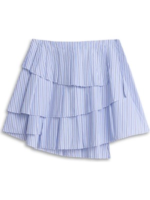 Twist PİLELİ ASİMETRİK MİNİ ETEK TS1260004150089