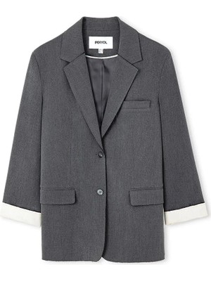 İpekyol Vatkalı raw edge blazer  IS1260106038005