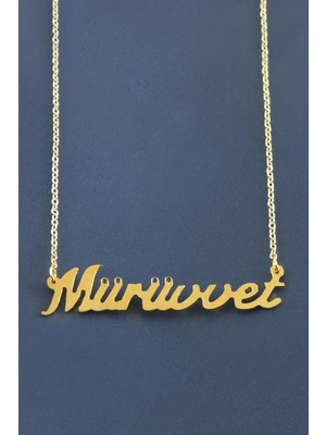 İsmiyle Al Mürüvvet Isimli Kolye