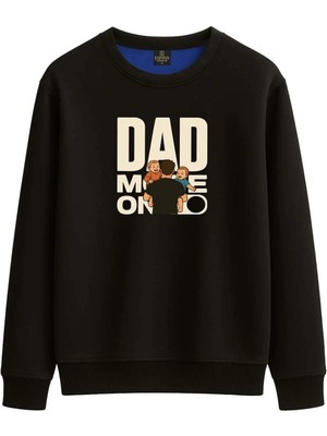 Espina Premium Dad Mode On 2 Erkek Çocuk Baskılı Sweatshirt