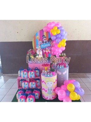 Feyza Design 30 Adet Renkli Balon Seti - Pembe Sarı Lila Parti Malzemeleri