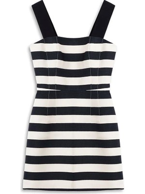 Twist Çizgili Mini Elbise TS1260002359001