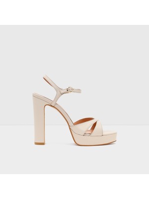 Aldo Klayton-Tr Sandalet Yüksek Topuklu Sandalet Abiye Sandalet - Naturel