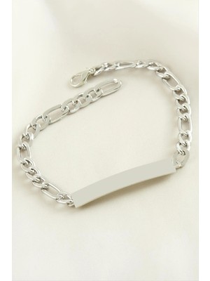 İsmiyle Al Isim Yazılabilir Boş Plaka Bileklik