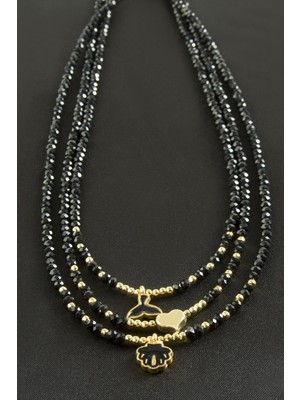 İsmiyle Al Karışık Kristal Kolye 1 Adet