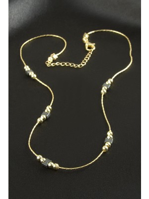 İsmiyle Al Hematit Zincir Kolye