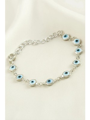 İsmiyle Al Nazar Boncuk Mineli Bileklik