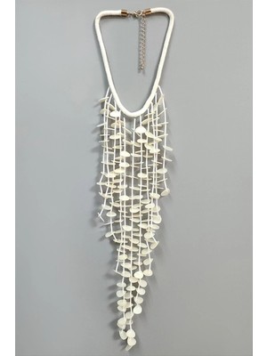 İsmiyle Al Sedef Lüks Yaka Kolye