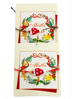 İsmiyle Al 2026 Yılbaşı Cam Ip Bilekliği