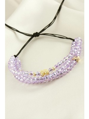 İsmiyle Al Üçlü Kristal Bileklik