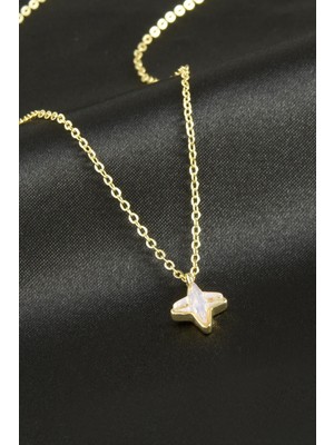 İsmiyle Al Çiçek Cam Kolye