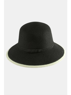 İsmiyle Al Hasır Plaj Şapkası