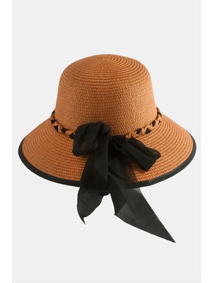 İsmiyle Al Fiyong Örgülü Hasır Şapka