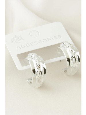 İsmiyle Al Halka Plastik Küpe