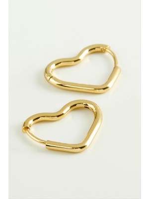 İsmiyle Al Kalp Çelik Küpe