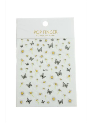 İsmiyle Al Kelebek Tattoo Dövme Sticker