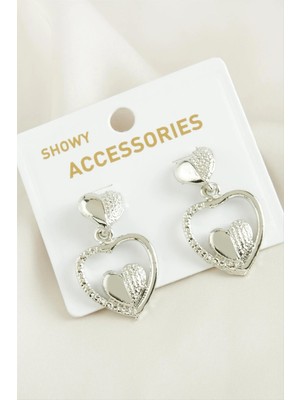 İsmiyle Al Yarım Halka Trend Metal Küpe