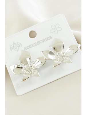 İsmiyle Al Orkide Metal Küpe