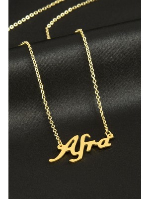 İsmiyle Al Afra Isimli Kolye