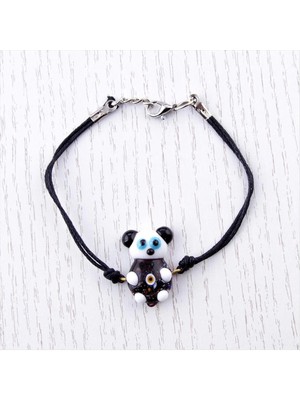 İsmiyle Al Panda Cam Bileklik