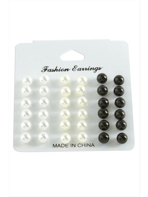 İsmiyle Al Kartlı Inci Küpe 36 Adet