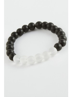 İsmiyle Al Buzlu Kuvars Onix Doğaltaş Bileklik