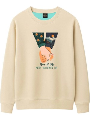 Espina Premium You & Me – Happy Valentine’s Day Regular Fit Sweatshirt