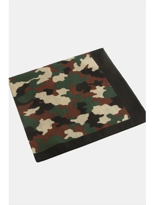 İsmiyle Al Asker Desenli Bandana 50*50