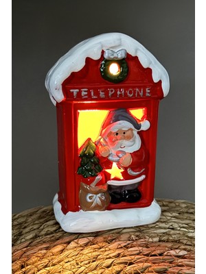 İsmiyle Al Noel Baba Işıklı Yılbaşı Biblo