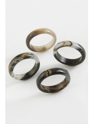 İsmiyle Al Akik Doğaltaş Yüzük