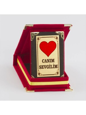 İsmiyle Al Canım Sevgilim Plaketi