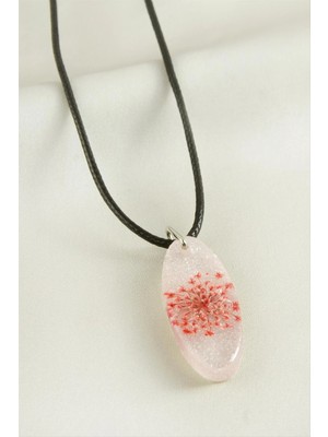 İsmiyle Al Sultanotu Elips Epoksi Kolye