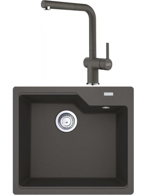Franke Urban Ubg 610-56 Slate Grey Granit Evye Active Plus Doccia 2.0 Batarya Set