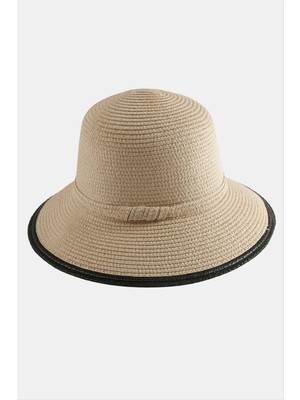 İsmiyle Al Hasır Plaj Şapkası