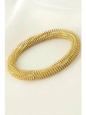 İsmiyle Al Yaylı Lüks Çelik Bileklik