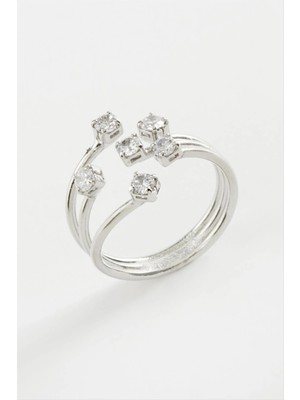 İsmiyle Al 6 Zirkon Taşlı Yüzük