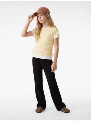 Koton Kız Çocuk Tayt 6SKG40107AK